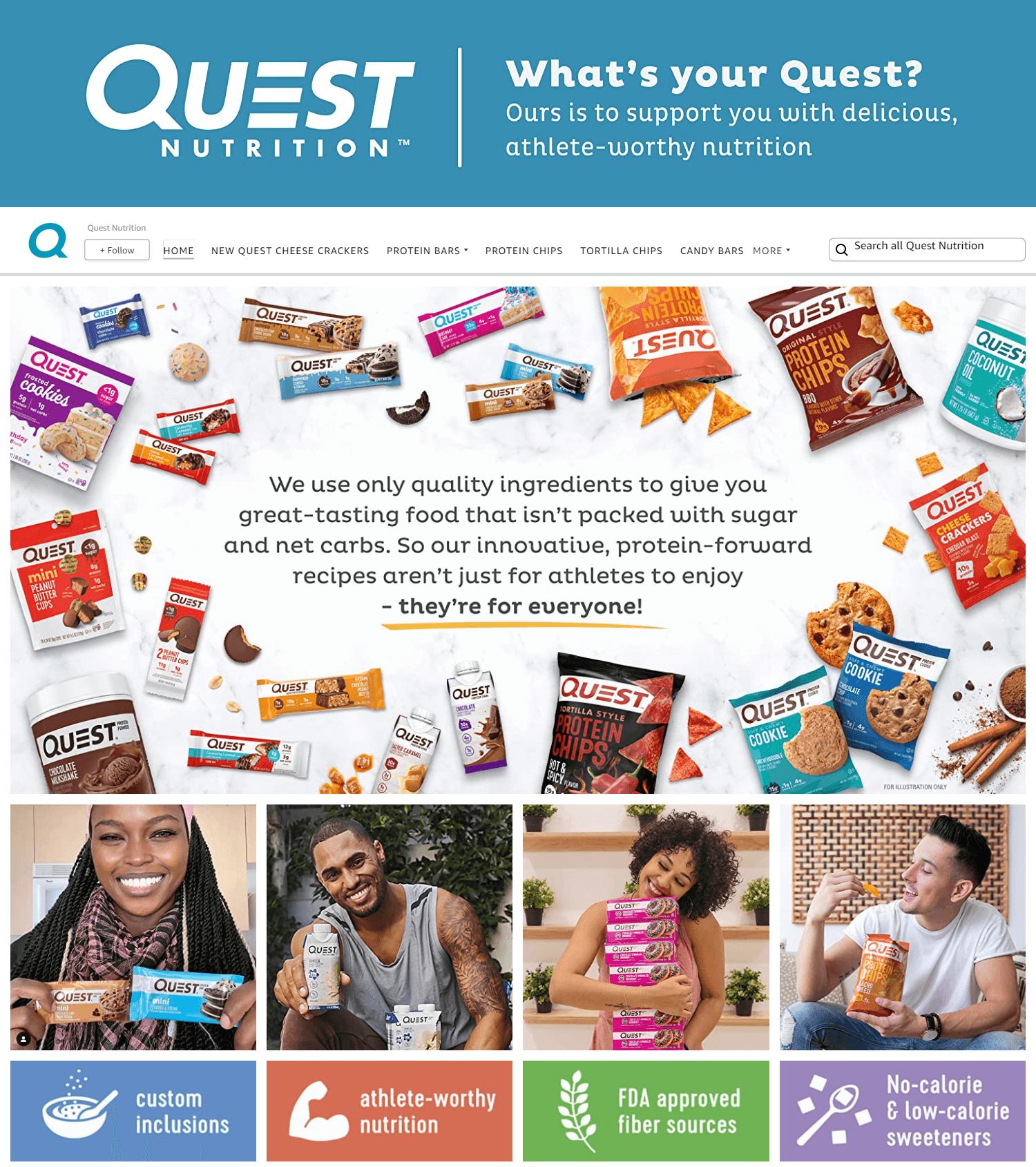 Amazon.com  Quest Nutrition: Storefront