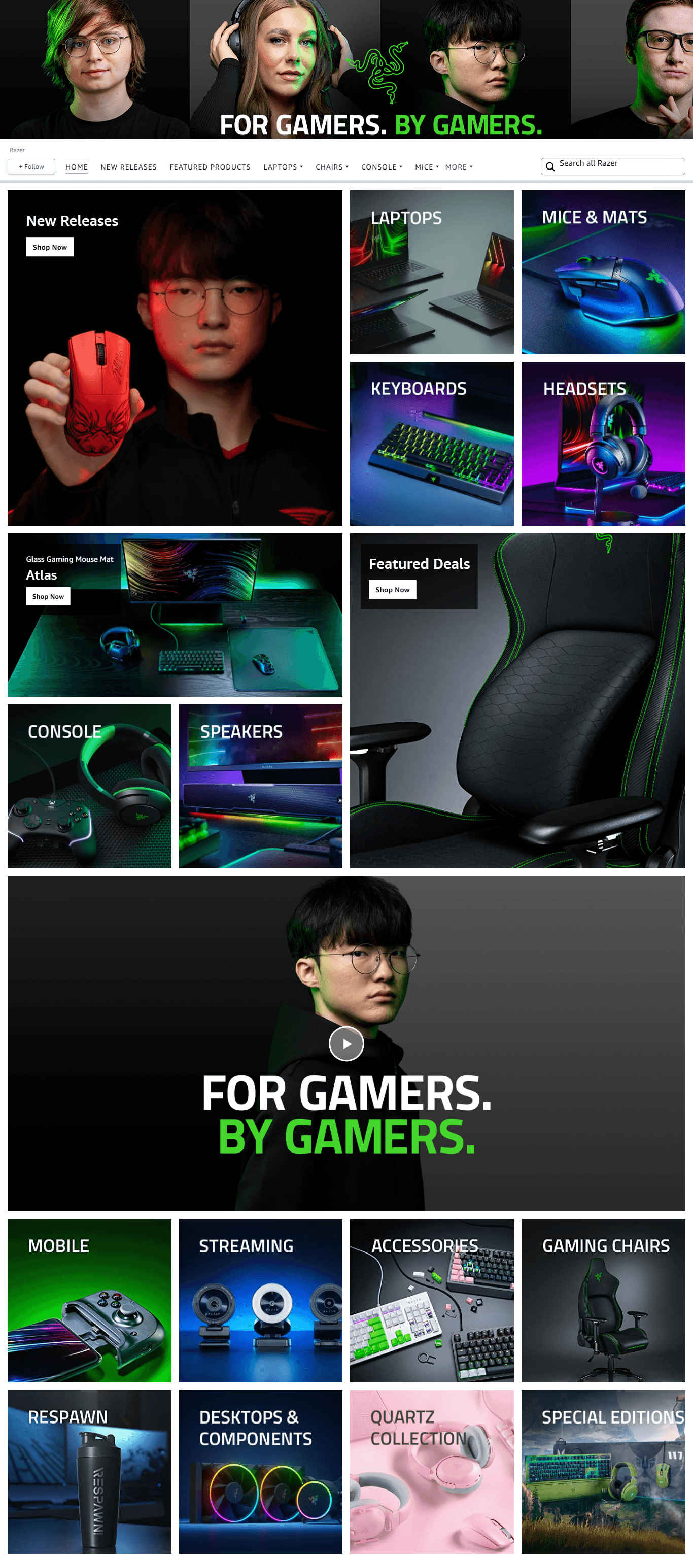 Amazon.com  Razer: Storefront