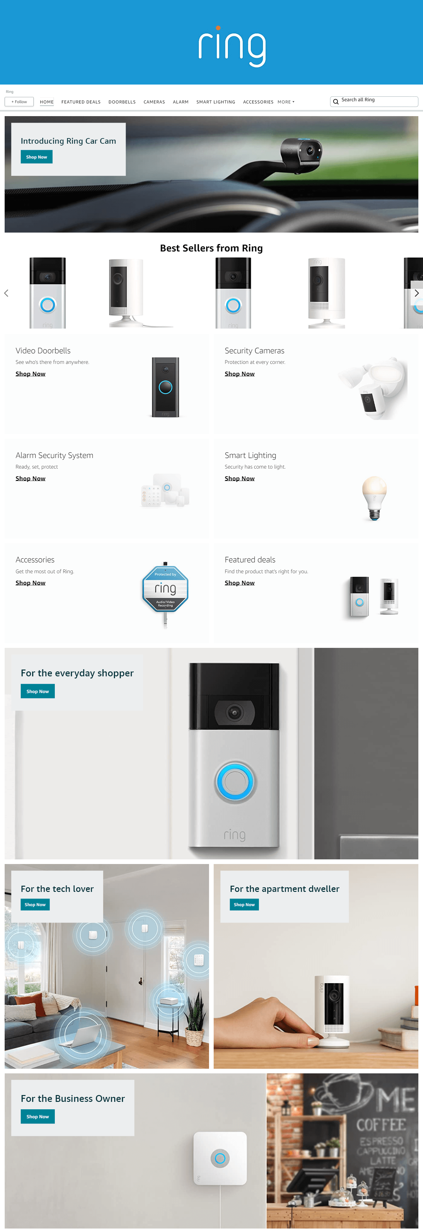Amazon.com  Ring: Storefront