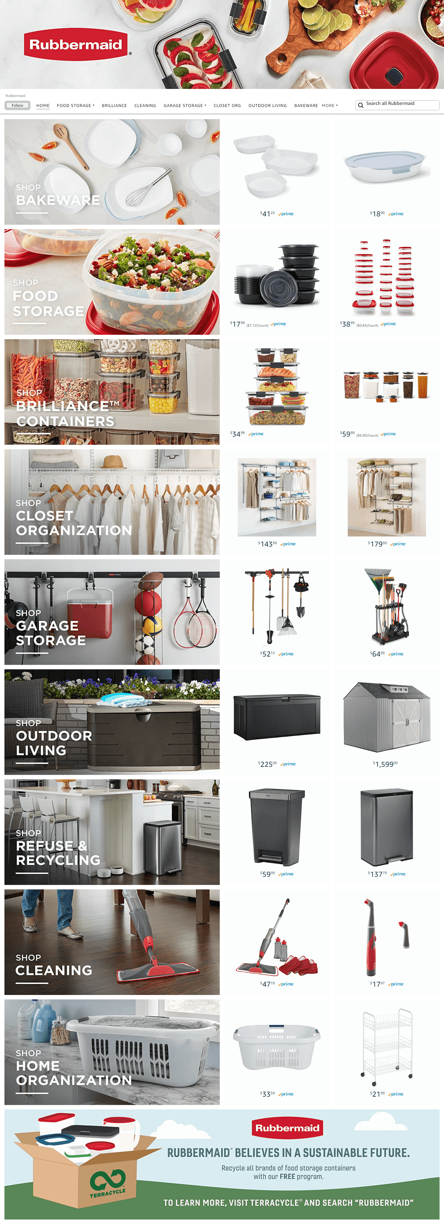 Amazon.com  Rubbermaid: Storefront