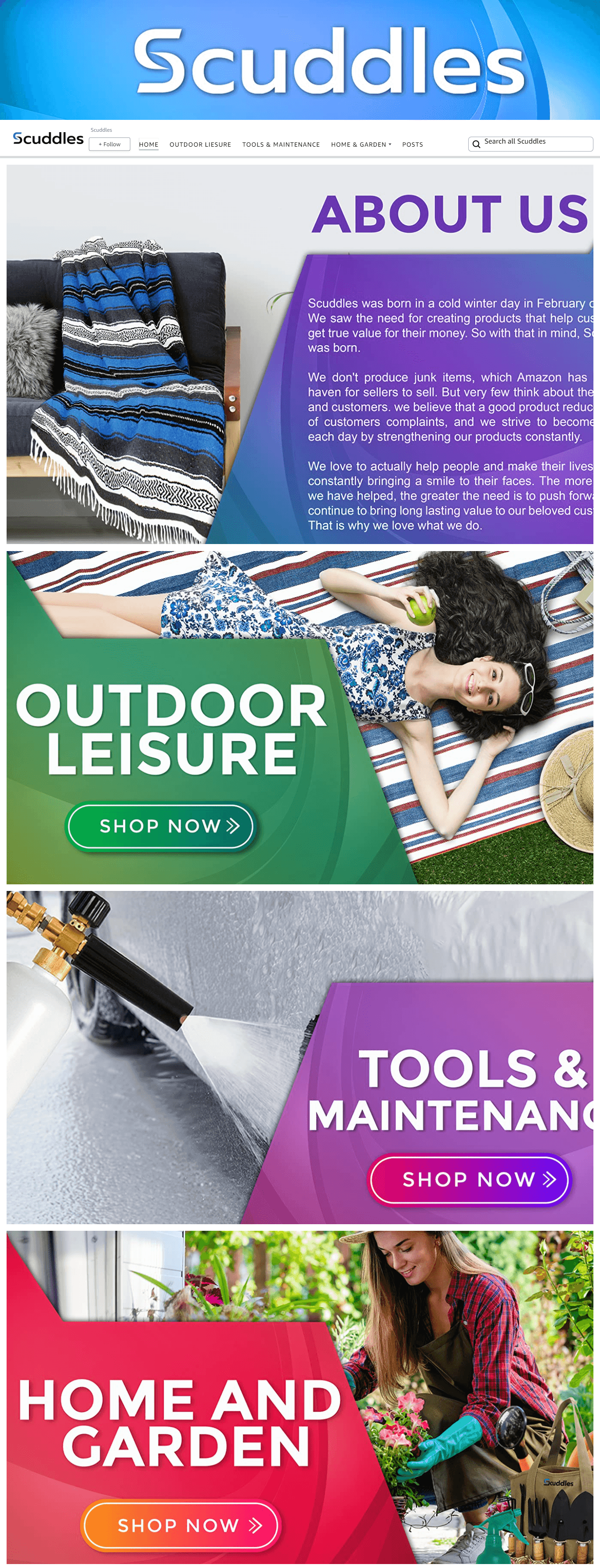 Amazon.com  Scuddles: Storefront