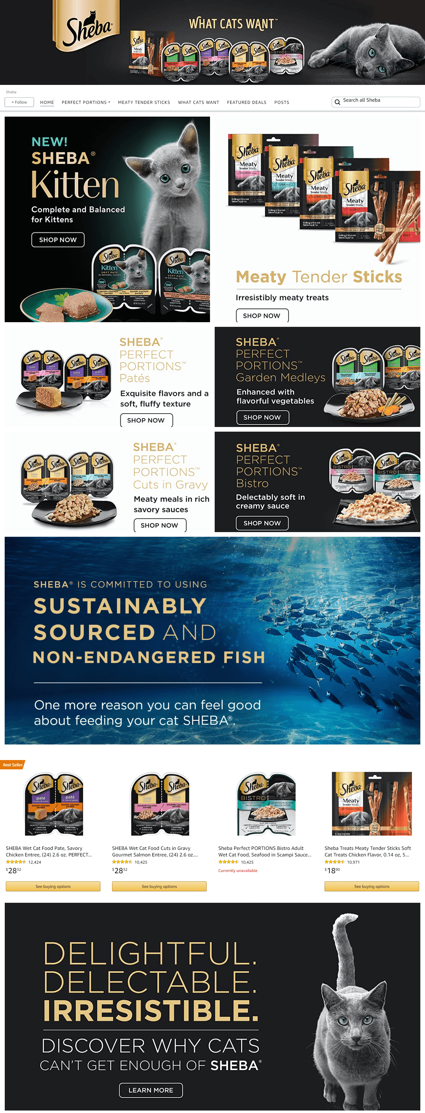 Amazon.com  Sheba: Storefront