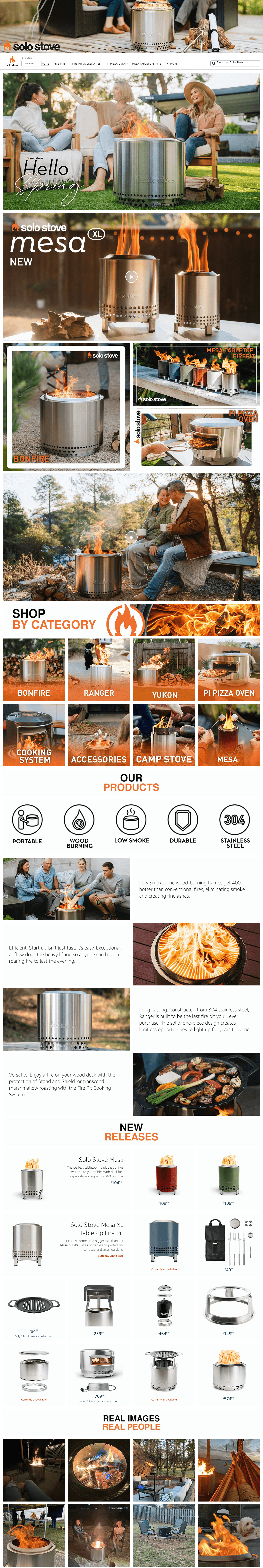 Amazon.com  Solo Stove: Storefront