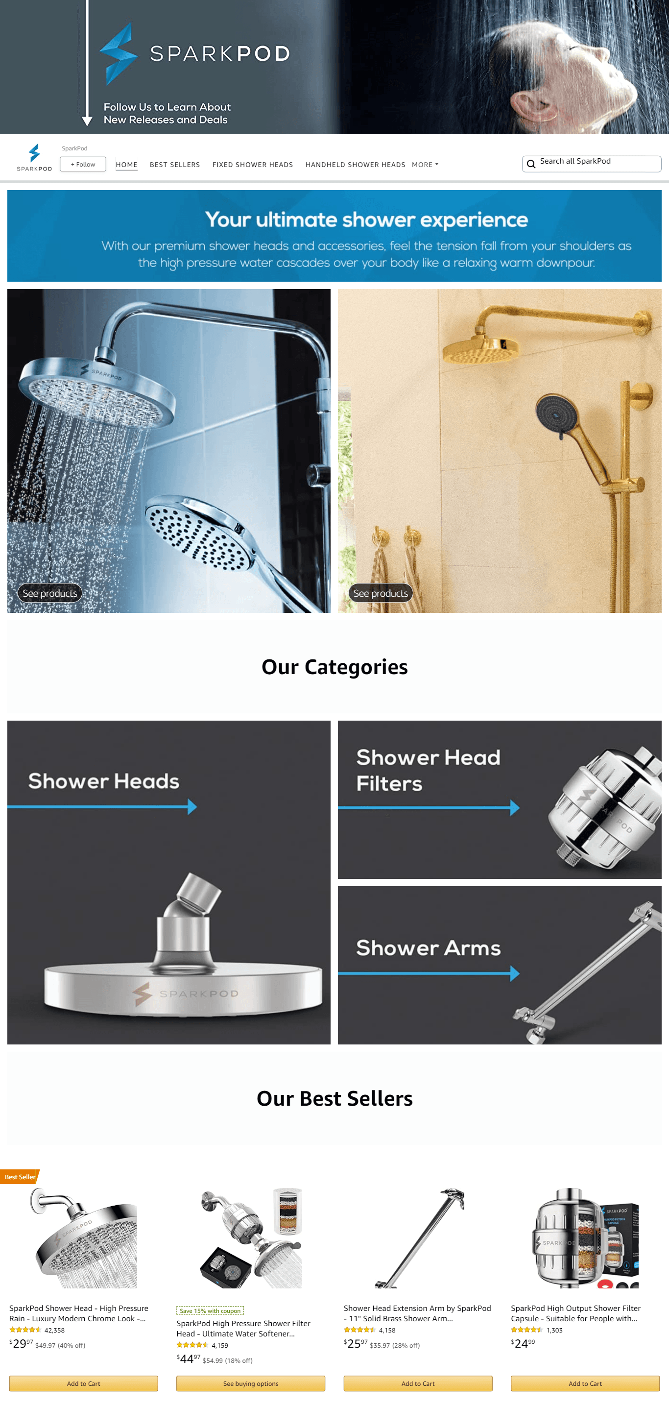 Amazon.com  SparkPod: Storefront