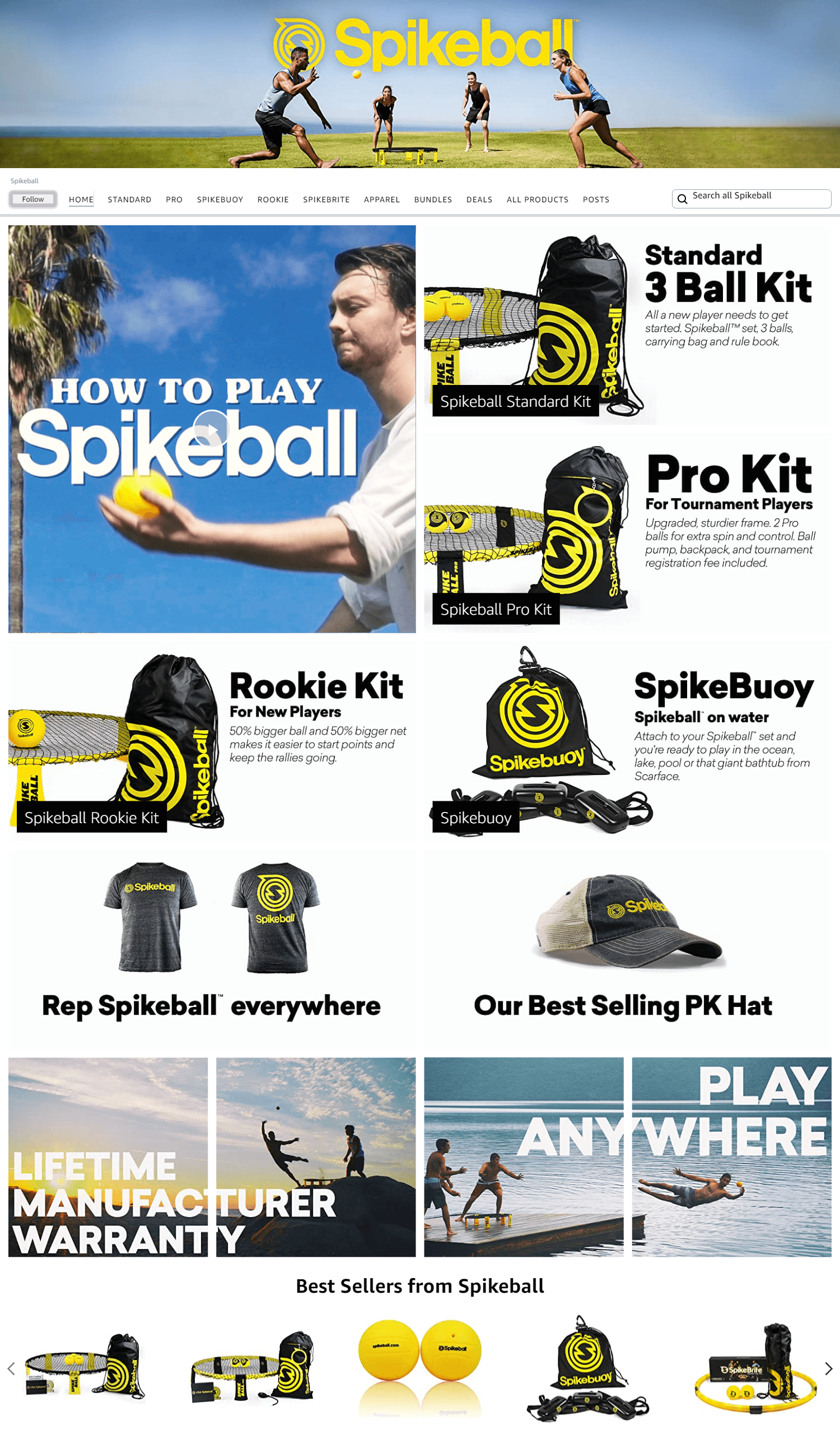 Amazon.com Spikeball: Storefront