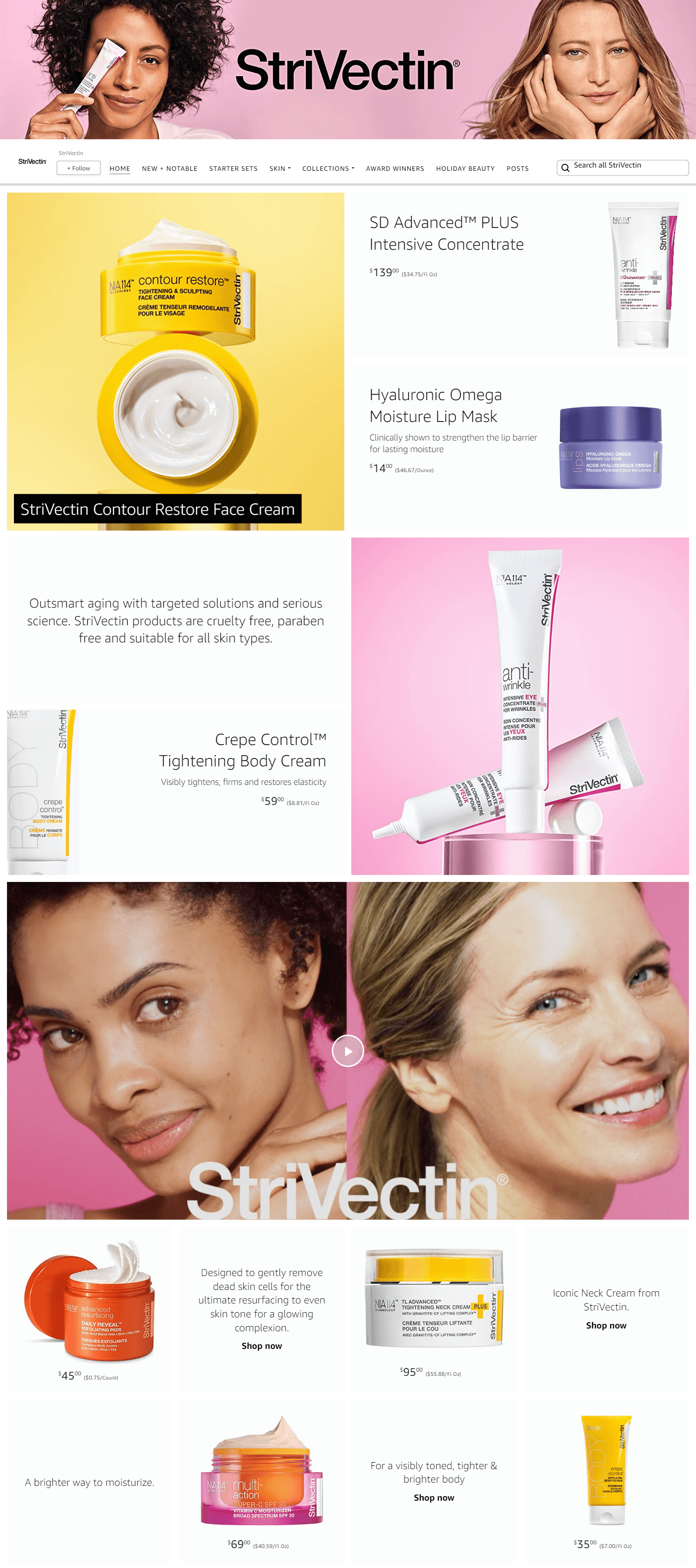 Amazon.com  StriVectin: Storefront
