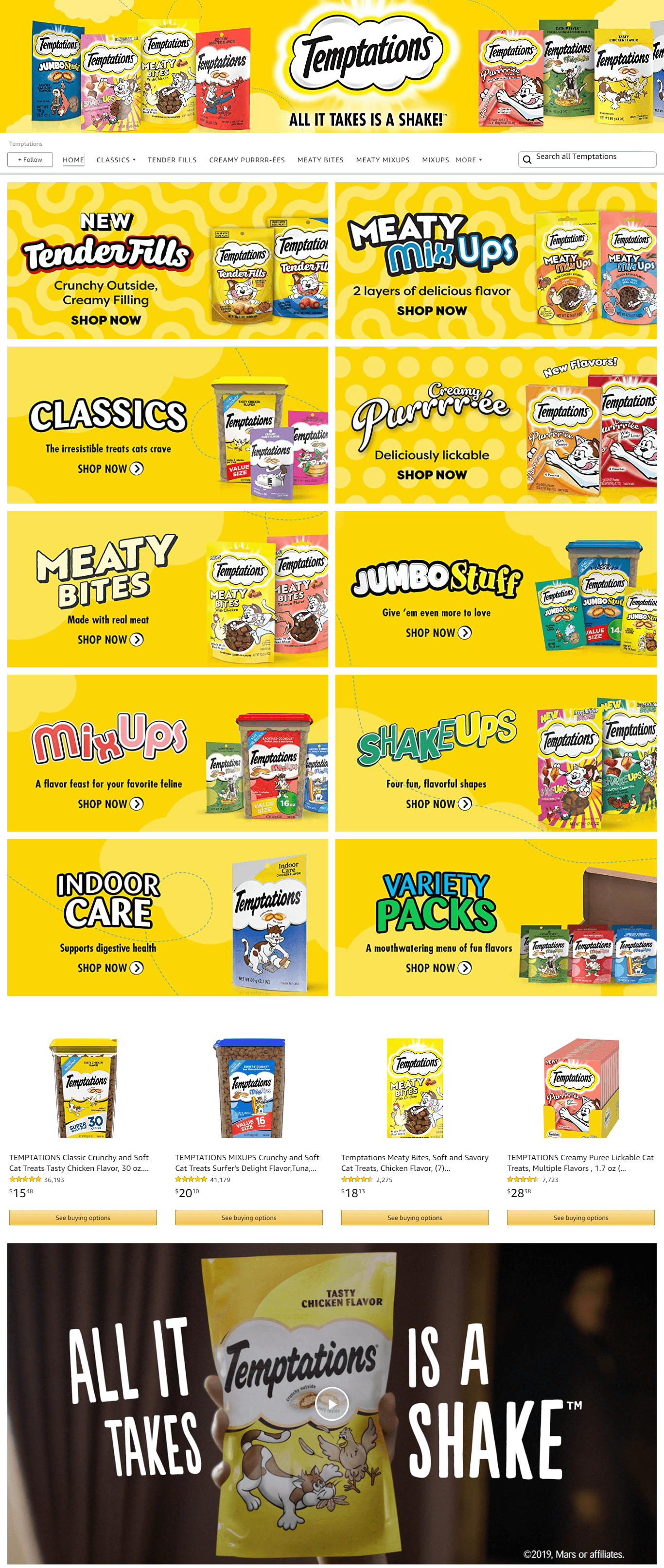 Amazon.com  Temptations: Storefront