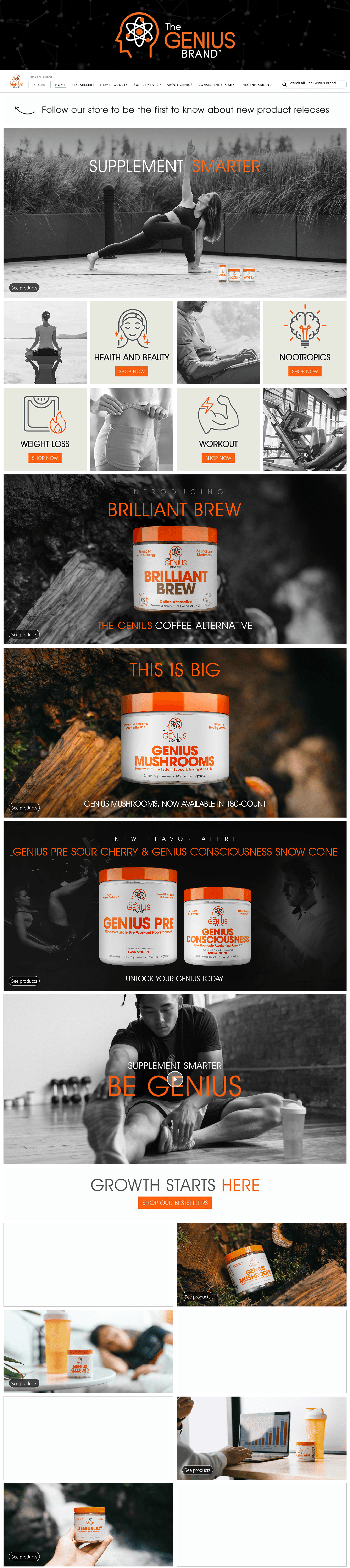 Amazon.com  The Genius Brand: Storefront