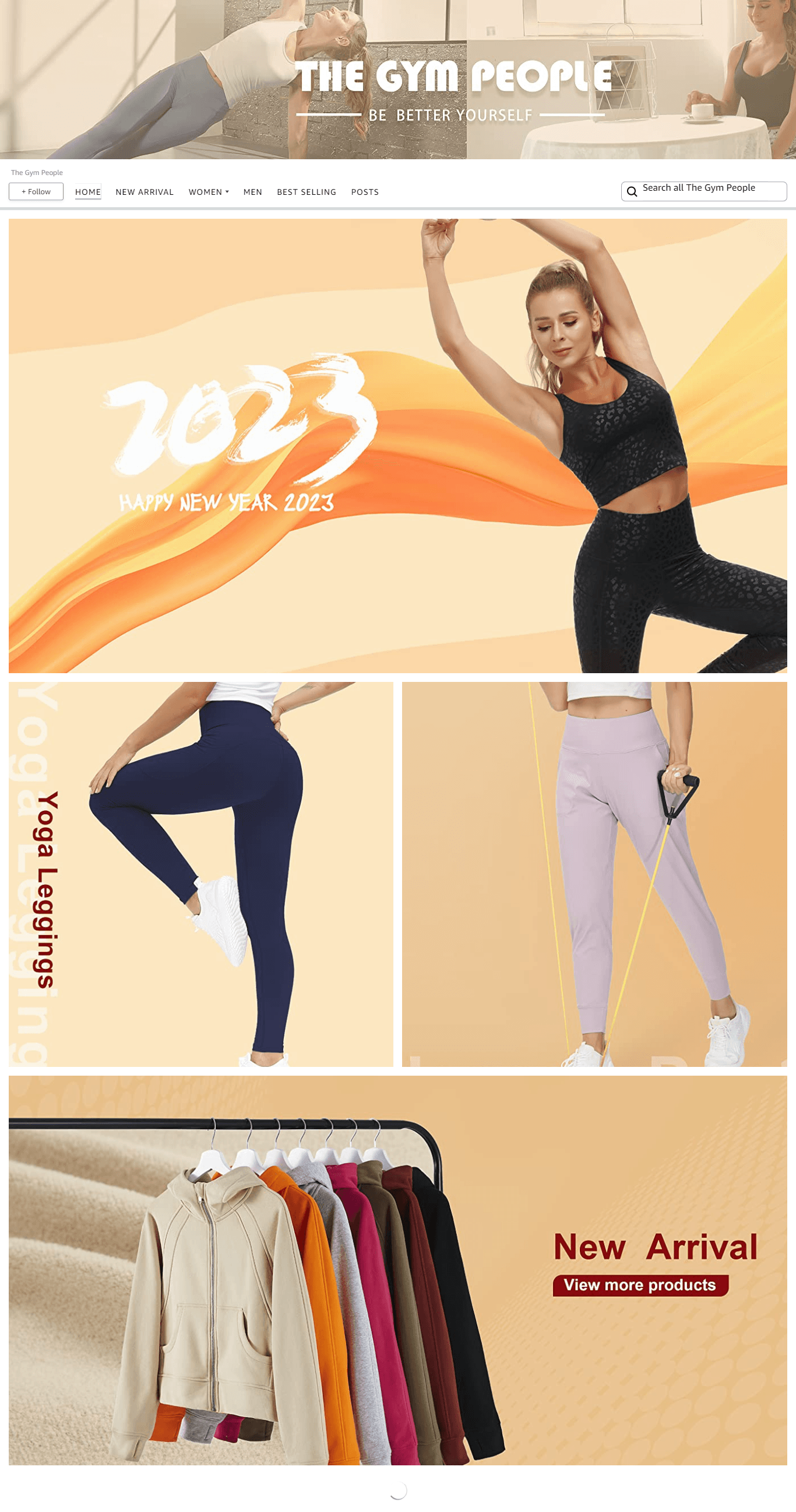 Amazon.com  The Gym People: Storefront