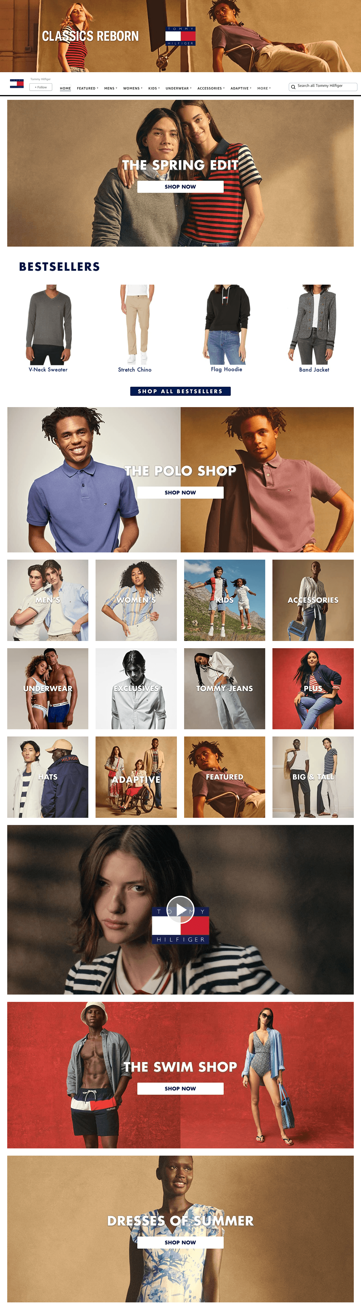 Amazon.com  Tommy Hilfiger: Storefront