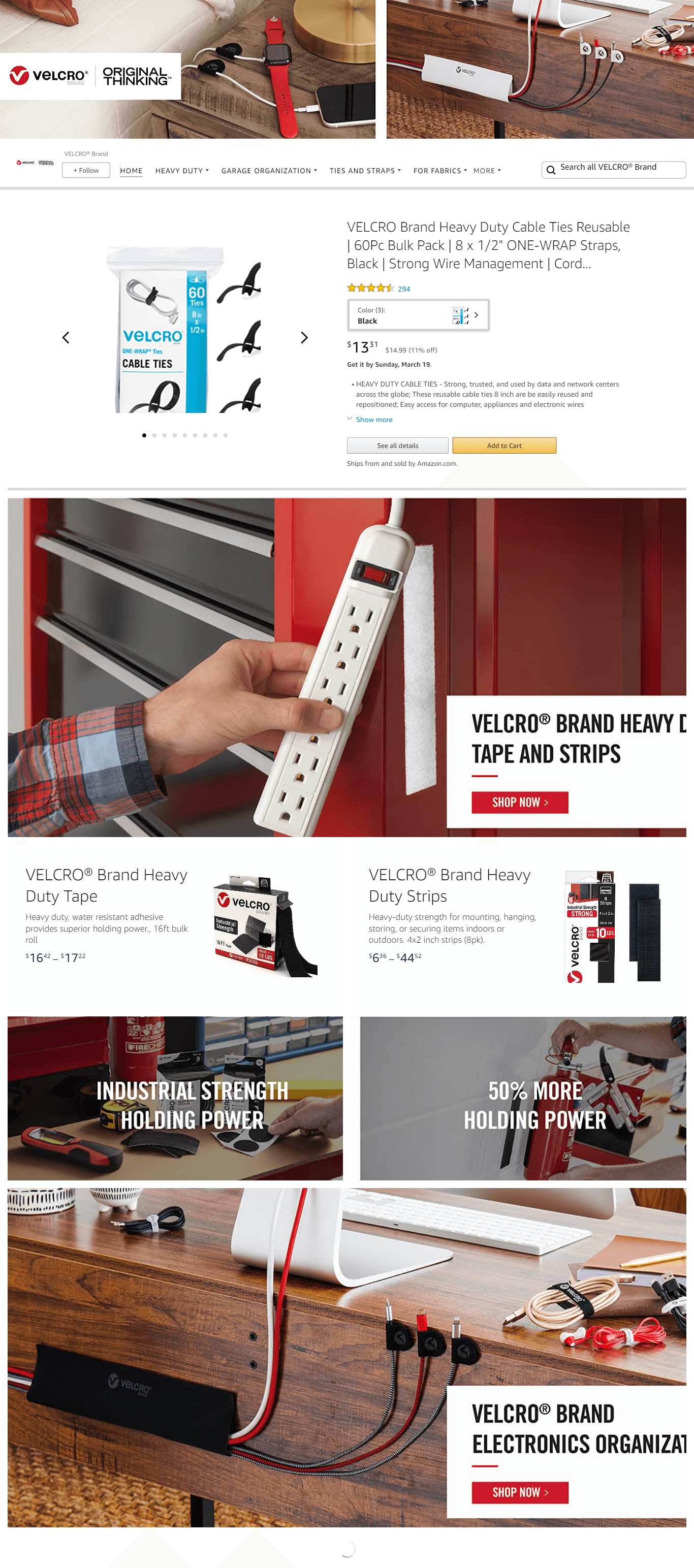 Amazon.com  VELCRO® Brand: Storefront