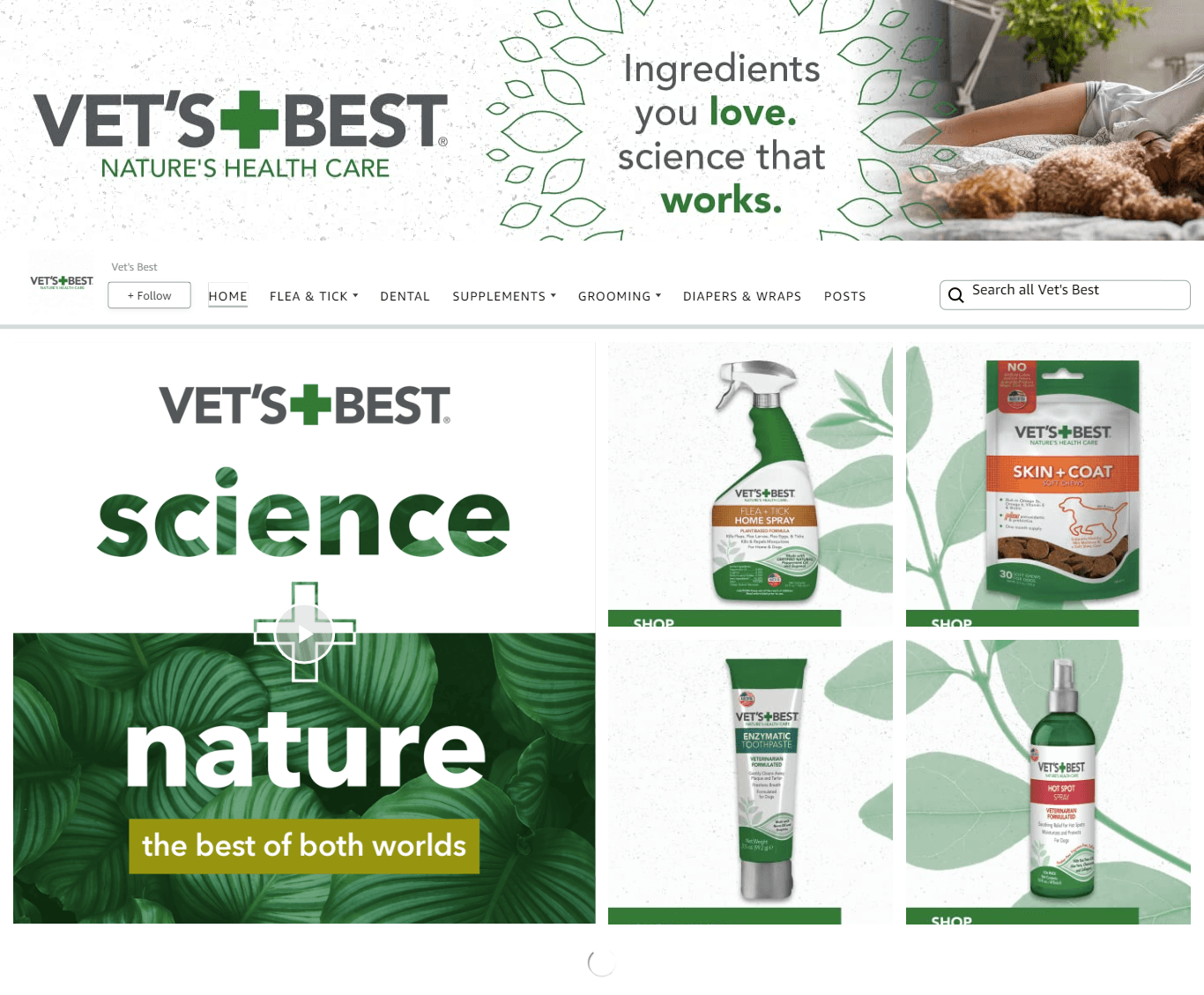 Amazon.com  Vet s Best: Storefront