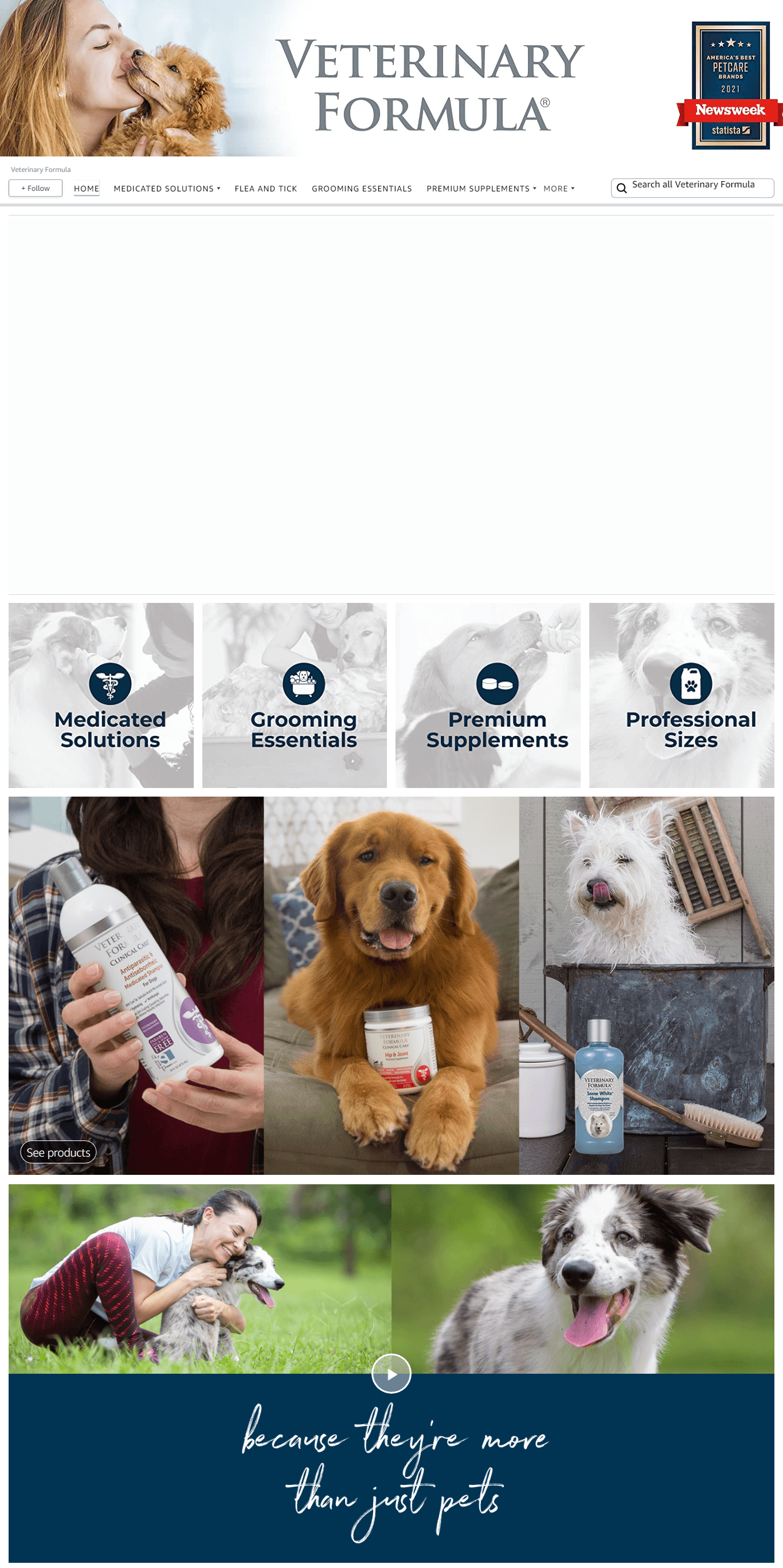 Amazon.com  Veterinary Formula: Storefront