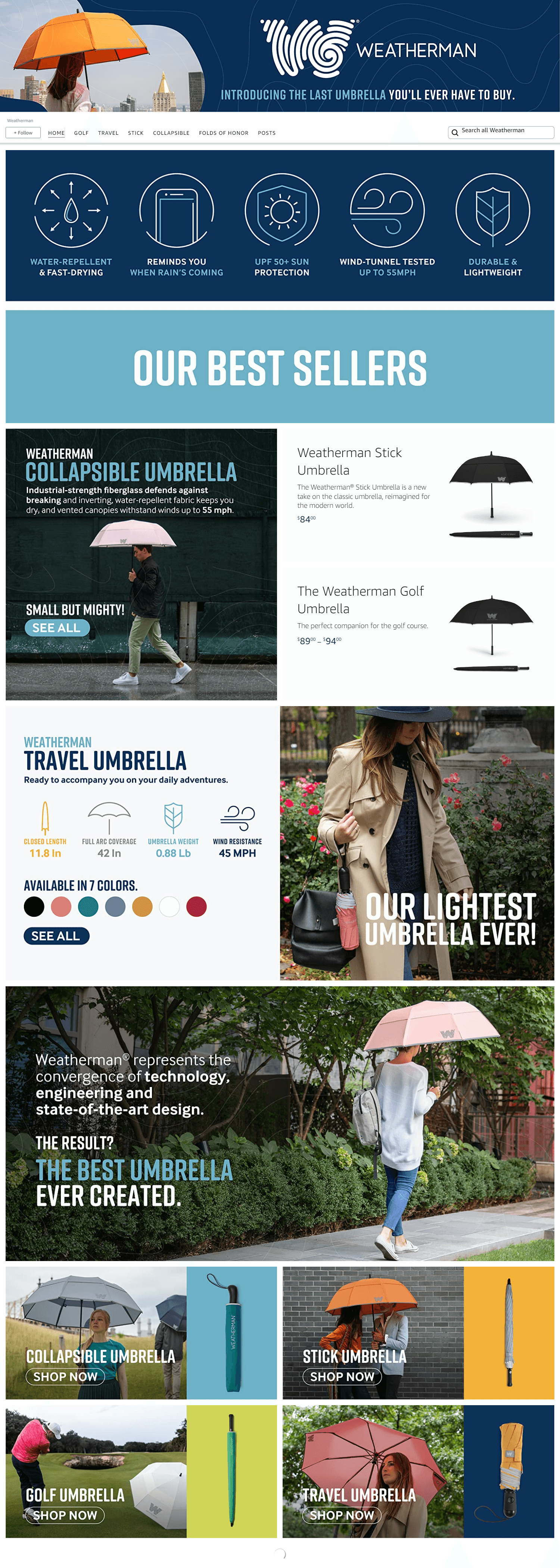 Amazon.com  Weatherman: Storefront