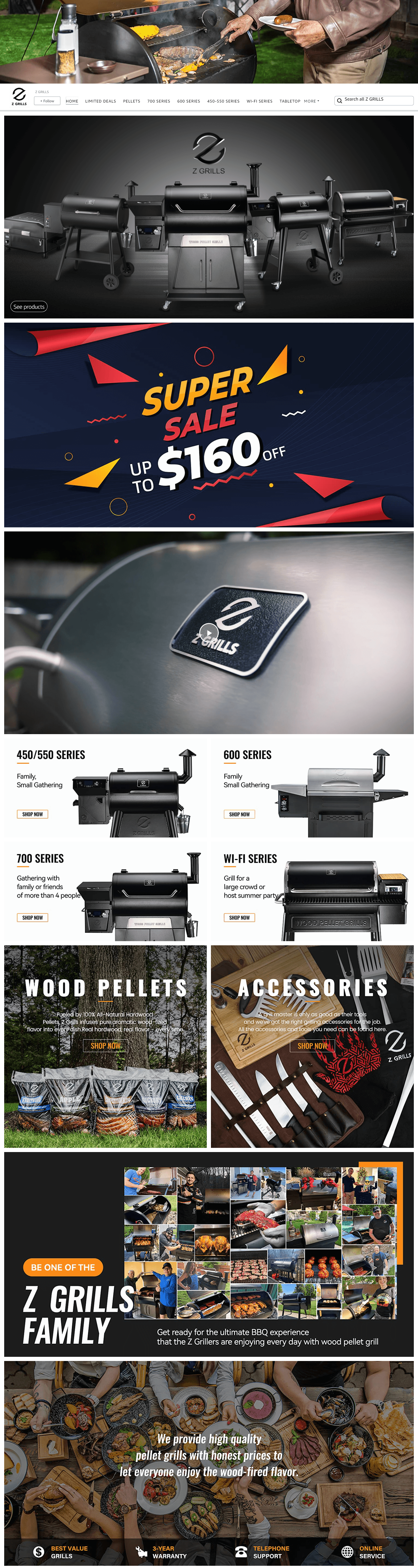 Amazon.com  Z GRILLS: Storefront