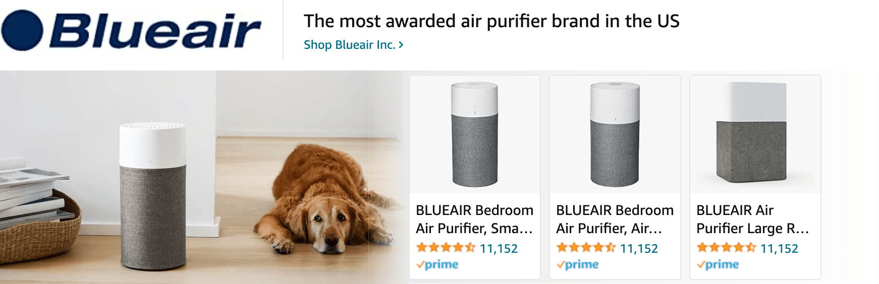 Amazon.com   air purifiers: Ad - Sponsored Brand