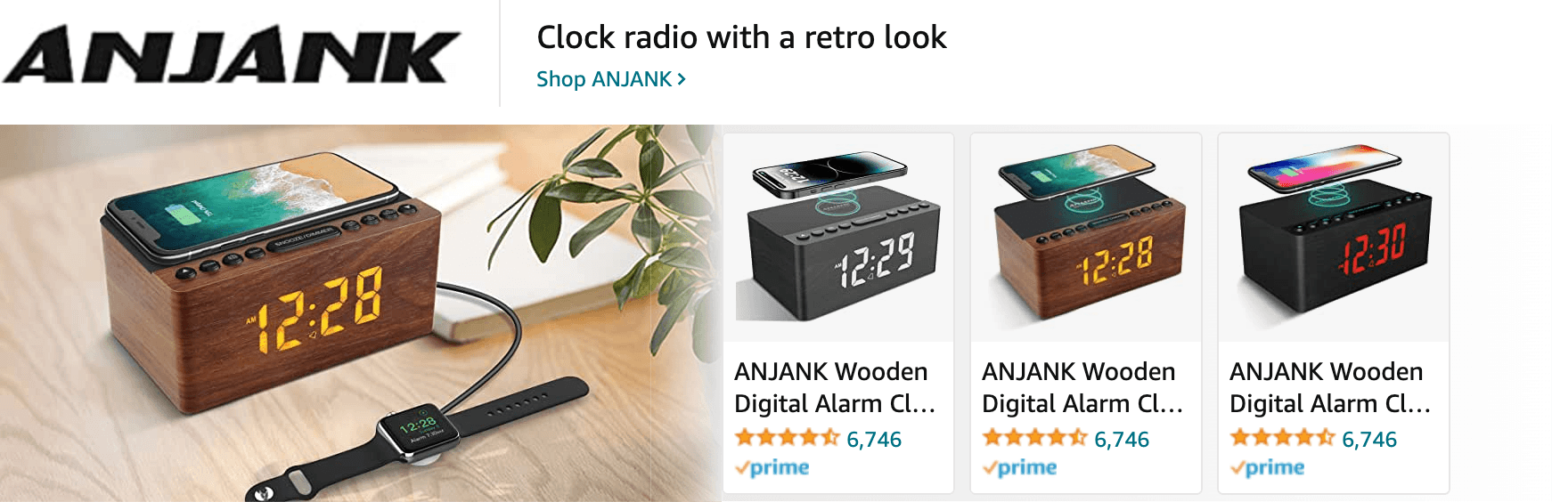 Amazon.com   alarm clock: Ad - Sponsored Brand