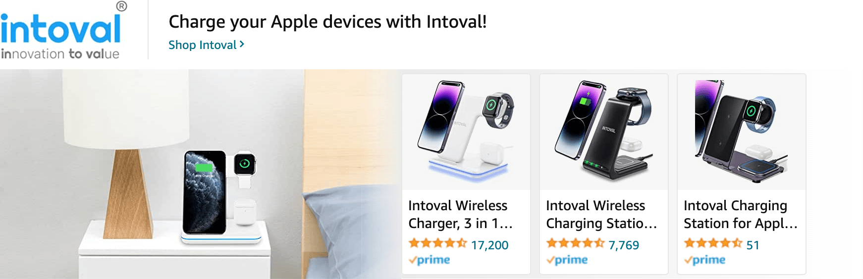 Amazon.com   apple watch charger: Ad - Sponsored Brand