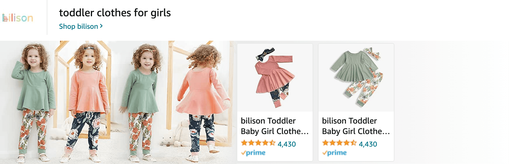 Amazon.com   baby girl clothes: Ad - Sponsored Brand
