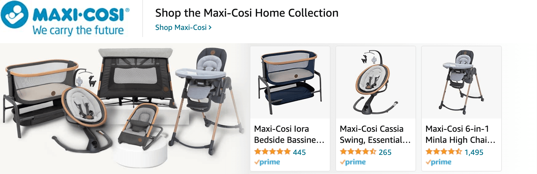Amazon.com   baby swing: Ad - Sponsored Brand