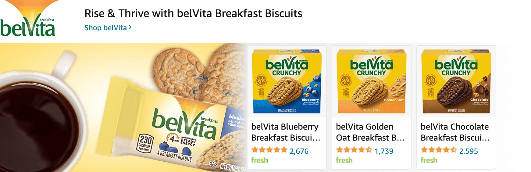 Amazon.com   bananas: Ad - Sponsored Brand