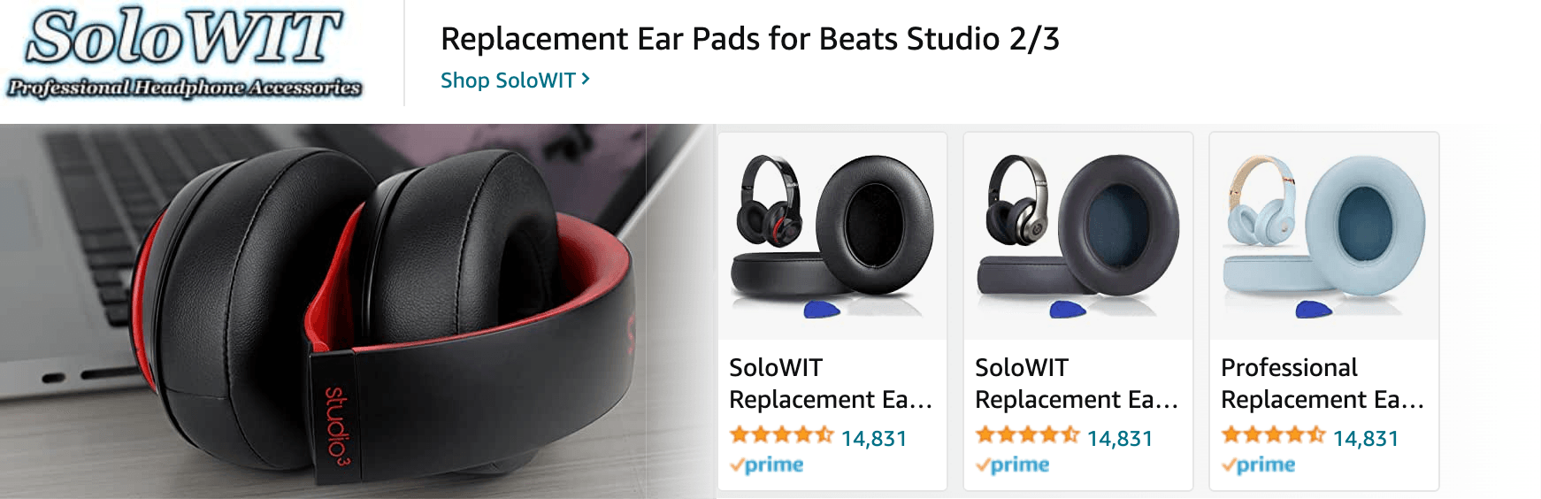 Amazon.com   beats headphones: Ad - Sponsored Brand