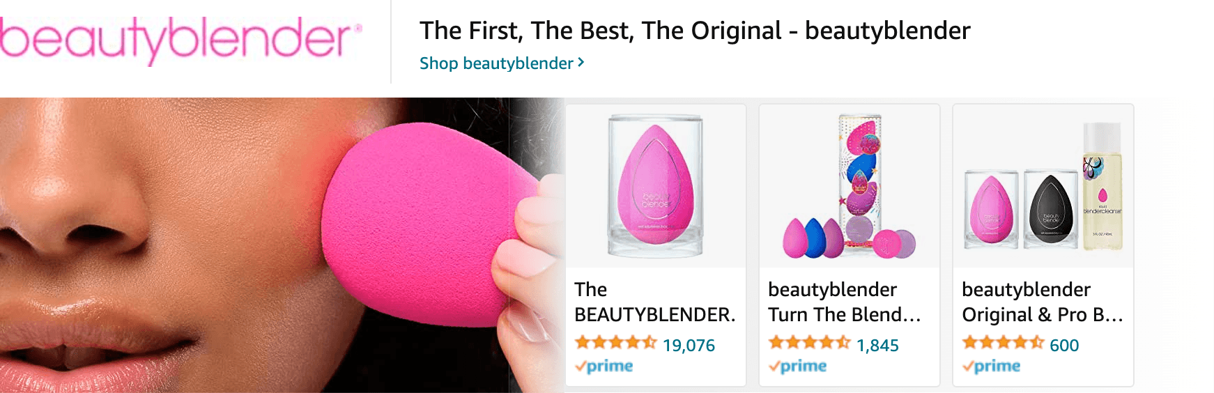 Amazon.com   beauty blender: Ad - Sponsored Brand