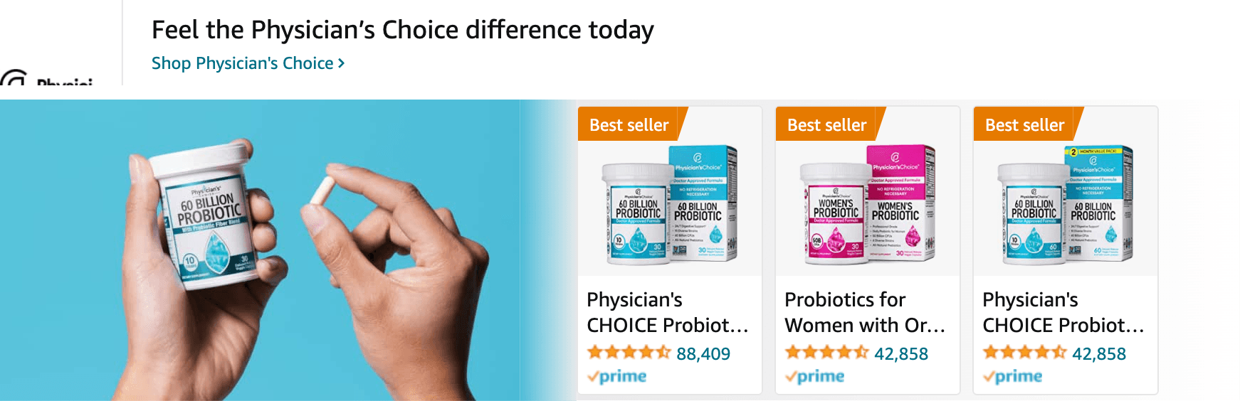 Amazon.com   biotin: Ad - Sponsored Brand