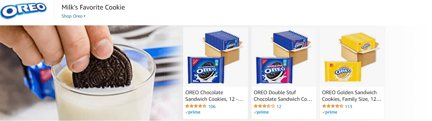 Amazon.com   cookies: Ad - Sponsored Brand