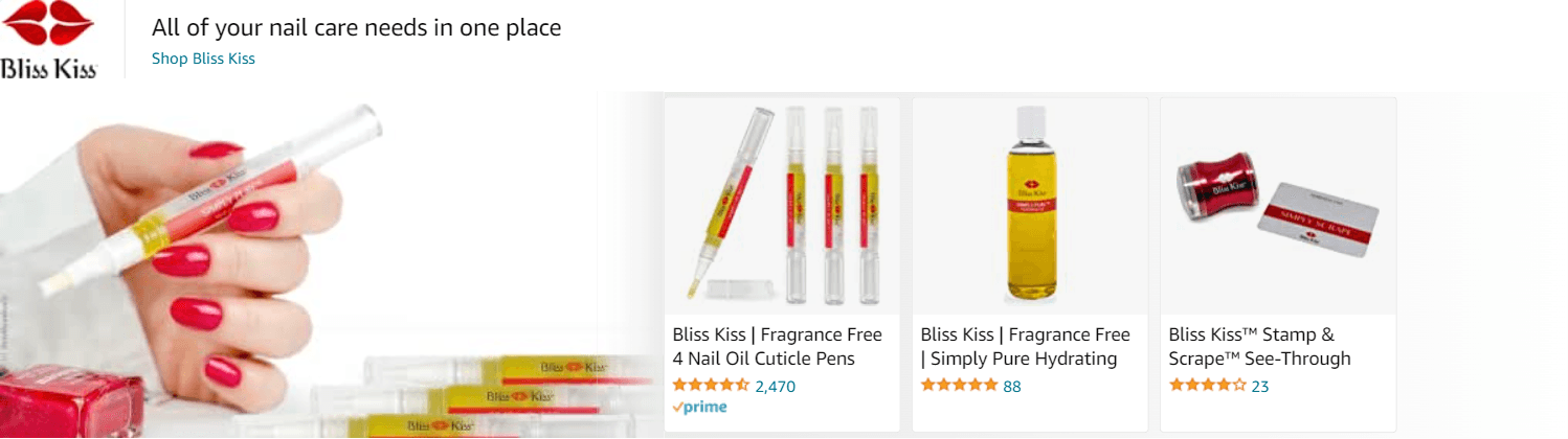 Amazon.com   cuticle oil: Ad - Sponsored Brand