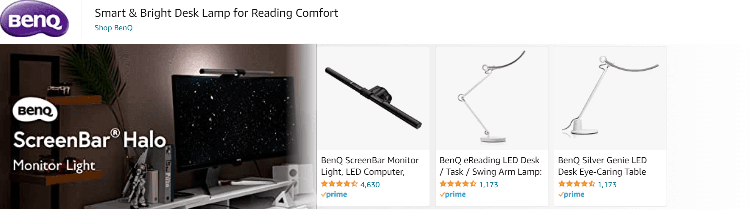 Amazon.com   desk lamp: Ad - Sponsored Brand