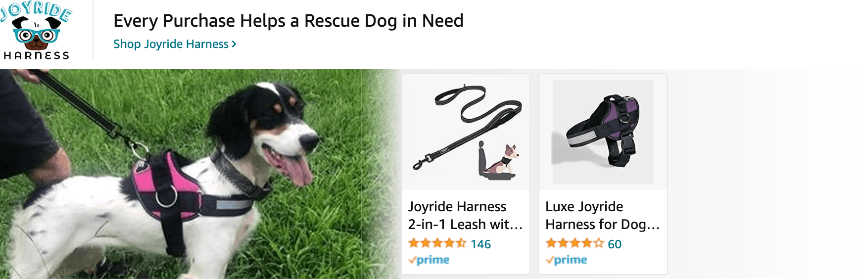 Amazon.com   dog harness: Ad - Sponsored Brand