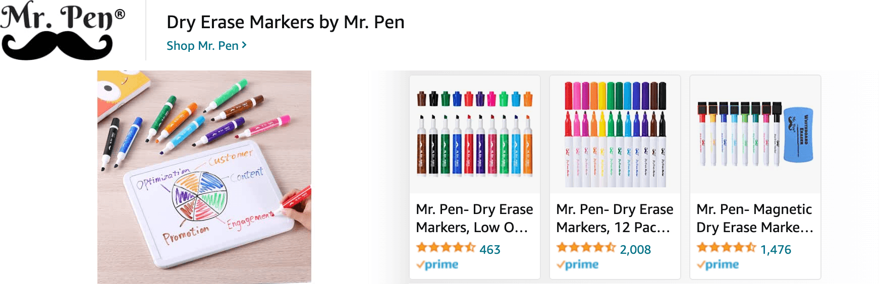 Amazon.com   dry erase markers: Ad - Sponsored Brand