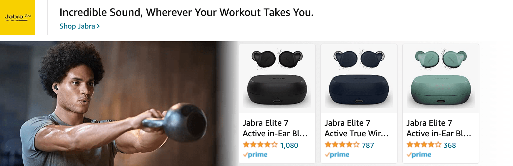 Amazon.com   ear buds: Ad - Sponsored Brand