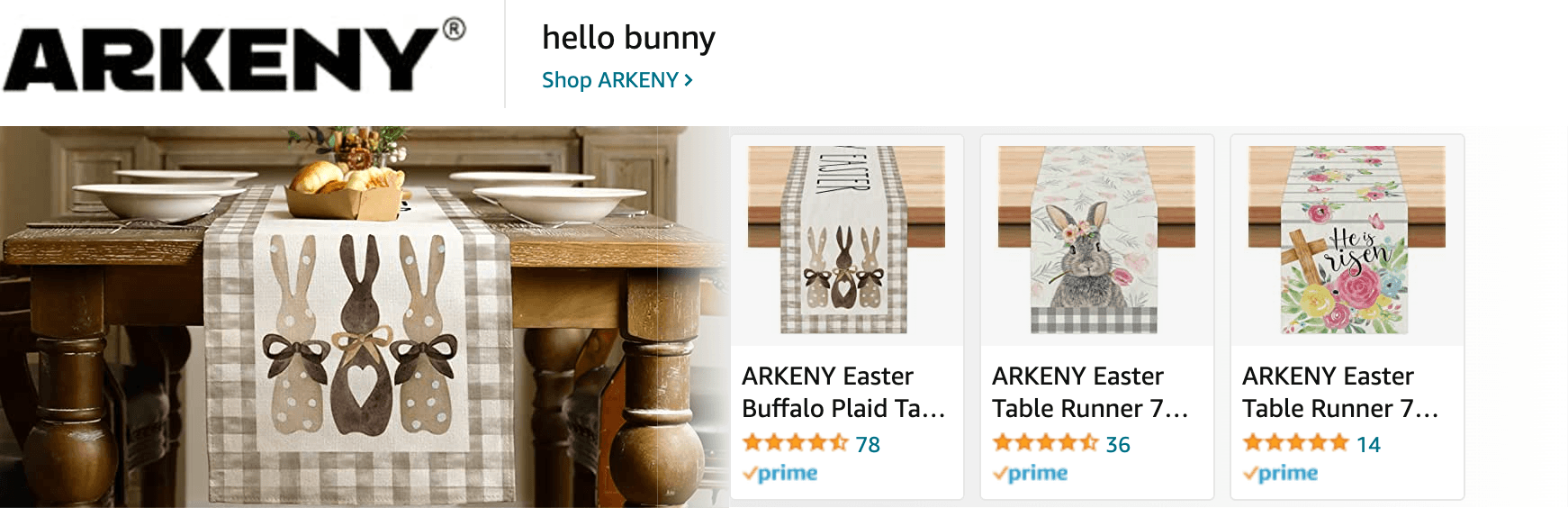 Amazon.com   easter decorations: Ad - Sponsored Brand