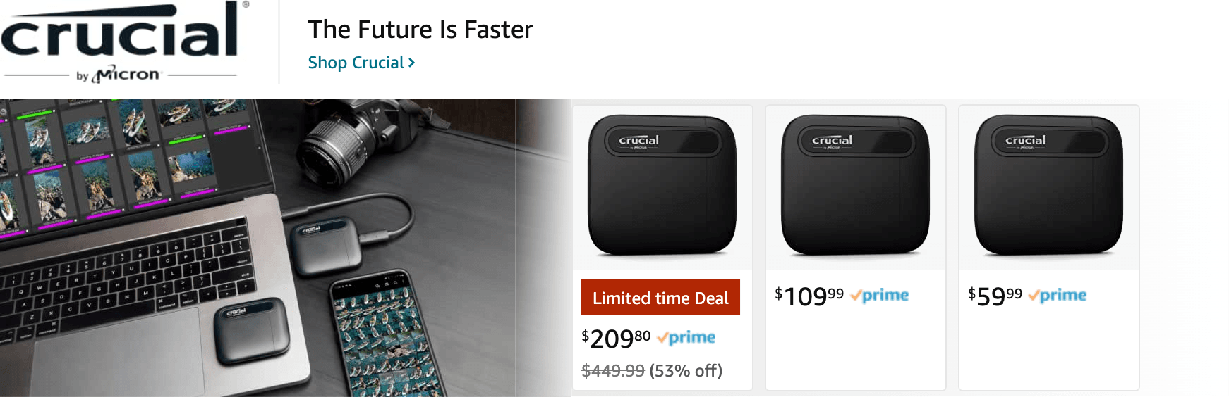 Amazon.com   external hard drive: Ad - Sponsored Brand