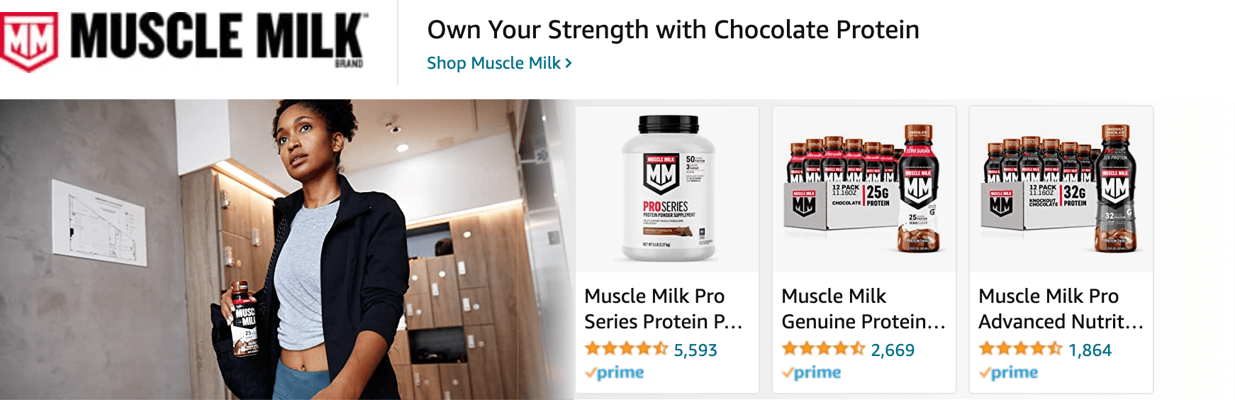 Amazon.com   fairlife protein shakes: Ad - Sponsored Brand