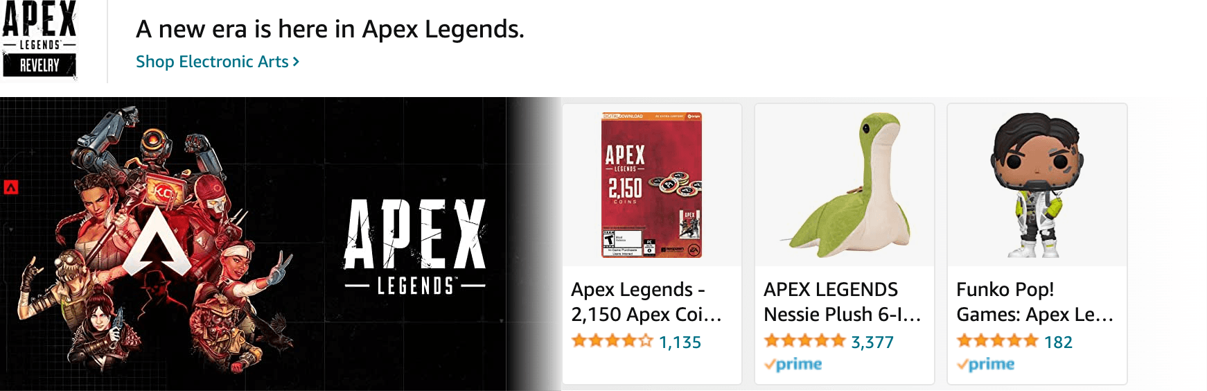 Ad - Sponsored Brand for Amazon.com   funko pop