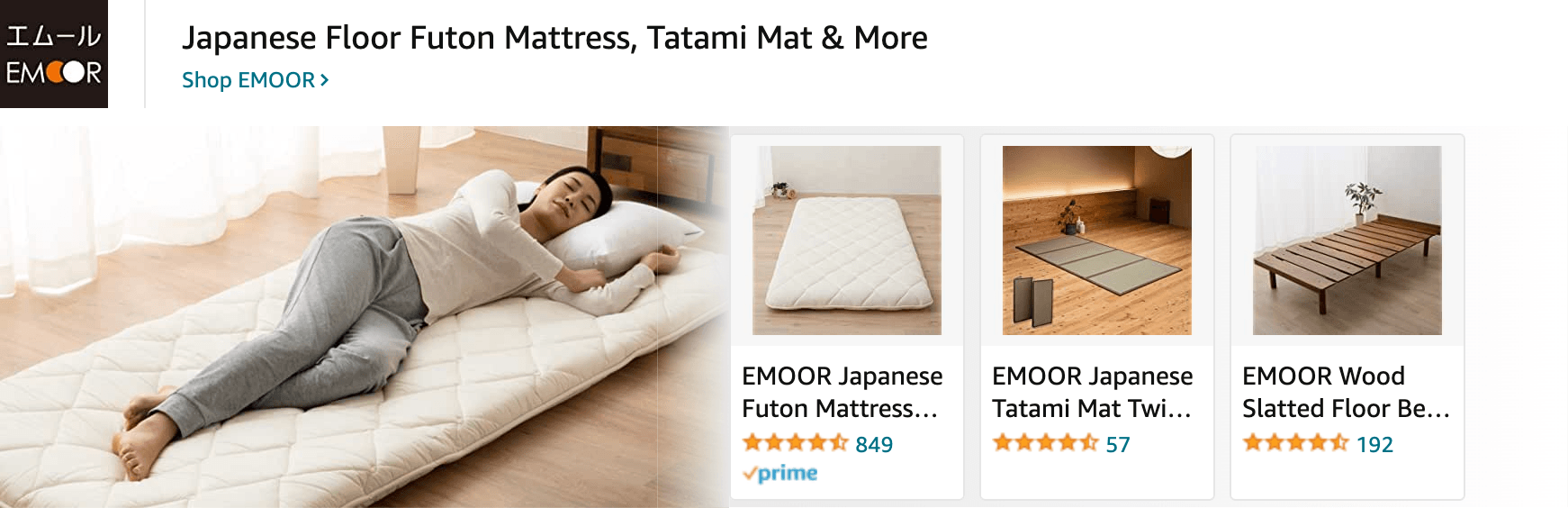 Amazon.com   futon: Ad - Sponsored Brand