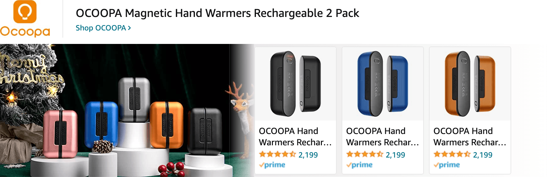 Amazon.com   hand warmers: Ad - Sponsored Brand