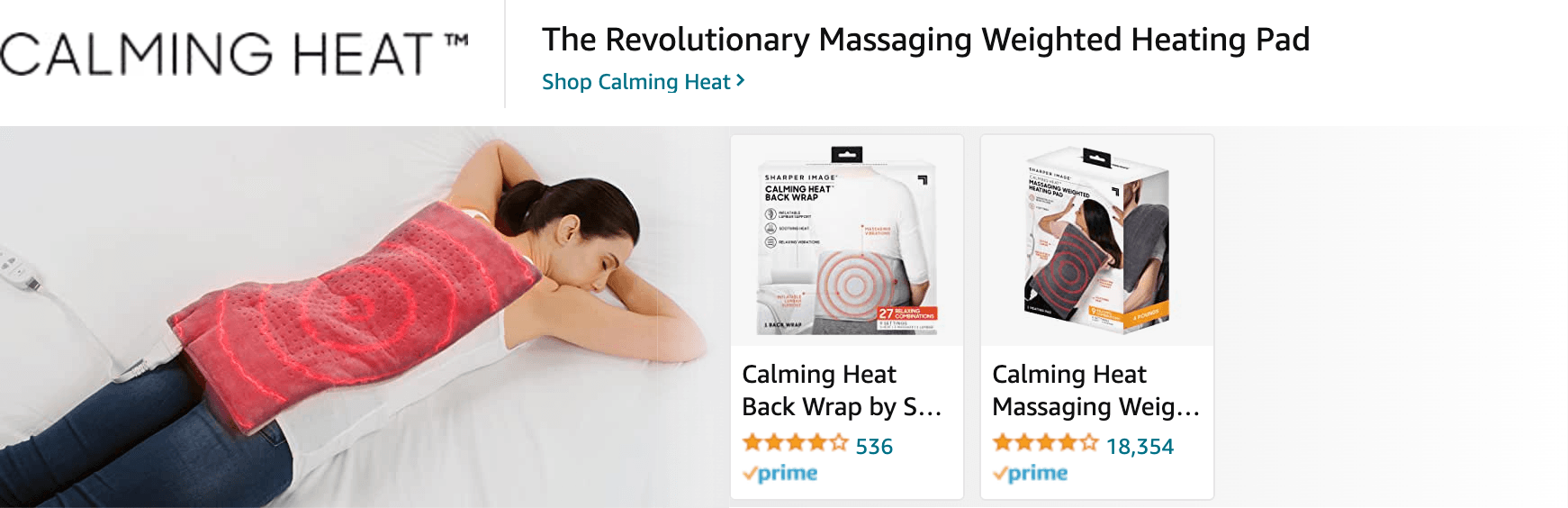 Amazon.com   heating pad: Ad - Sponsored Brand