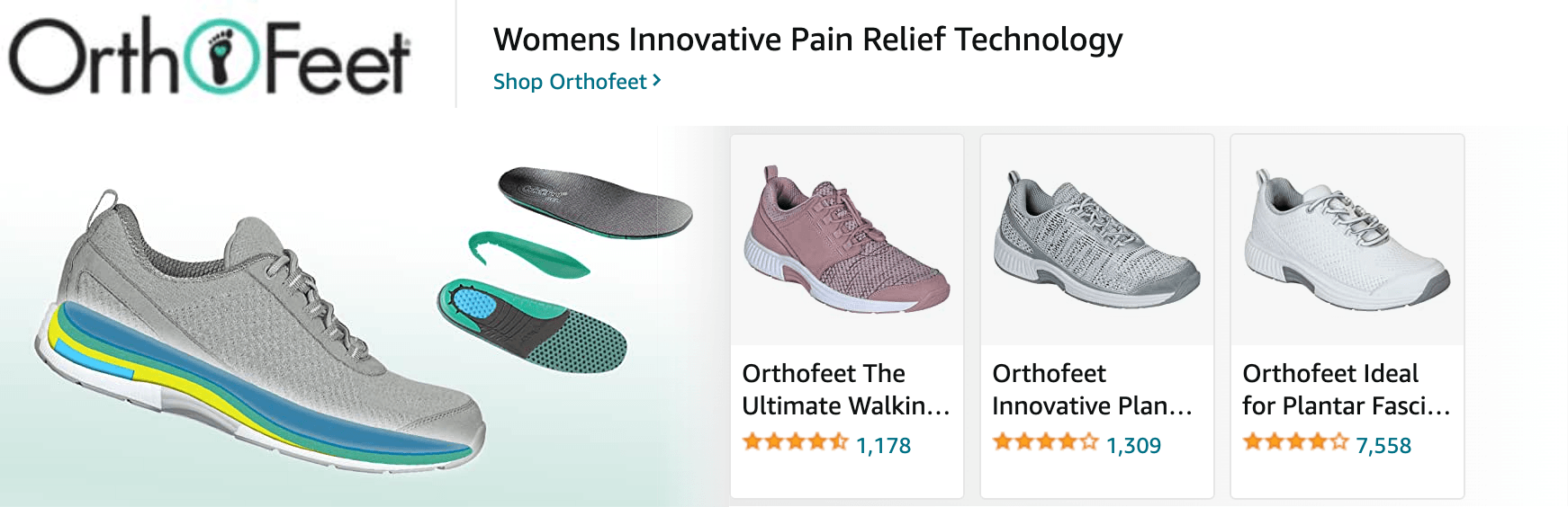 Ad - Sponsored Brand for Amazon.com   hoka shoes women