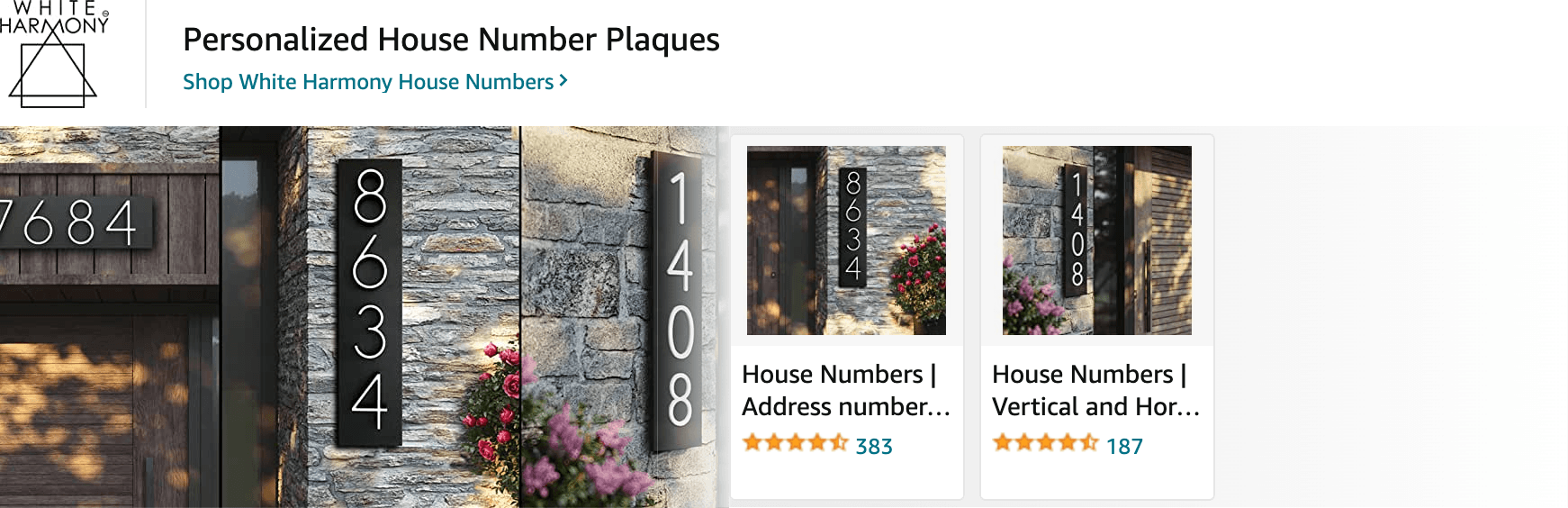 Amazon.com   house: Ad - Sponsored Brand