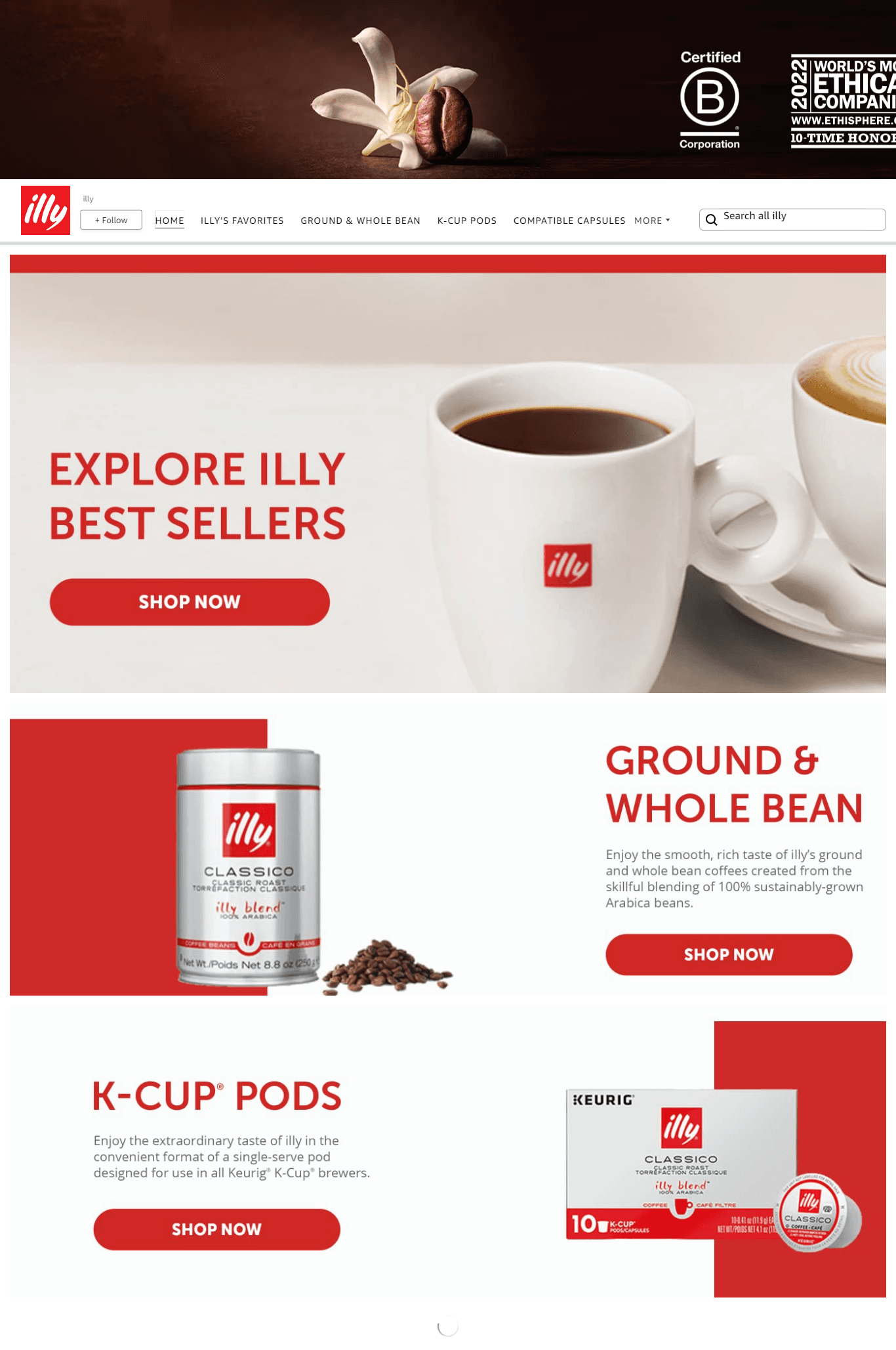 Amazon.com  illy: Storefront