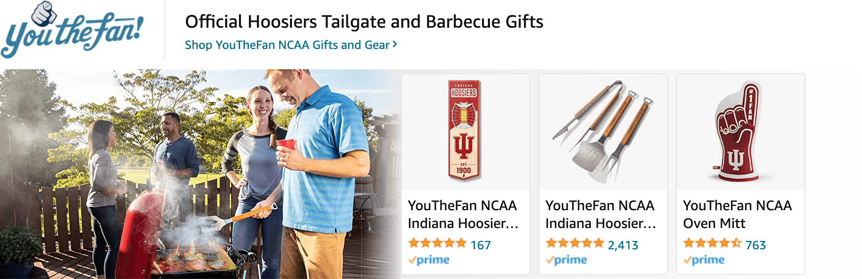 Amazon.com   indiana jones: Ad - Sponsored Brand