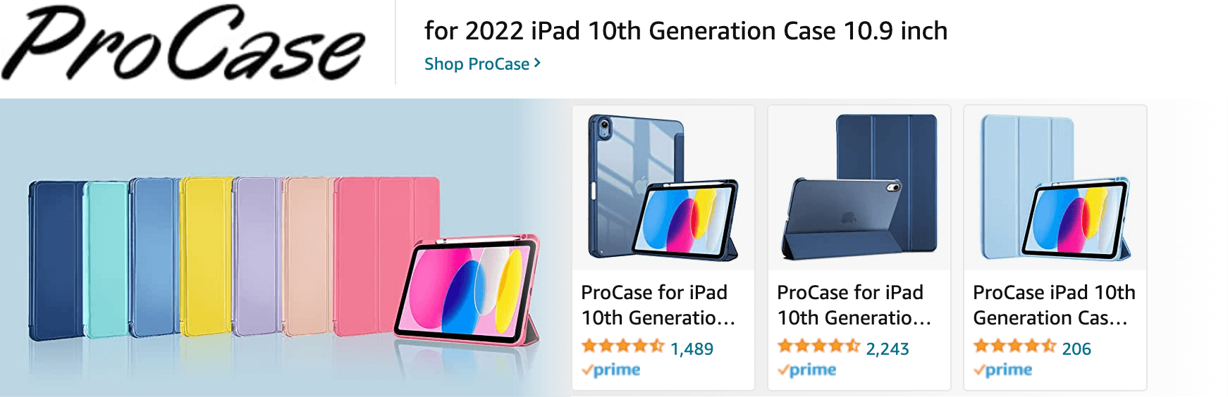 Amazon.com   ipad 10th generation case: Ad - Sponsored Brand
