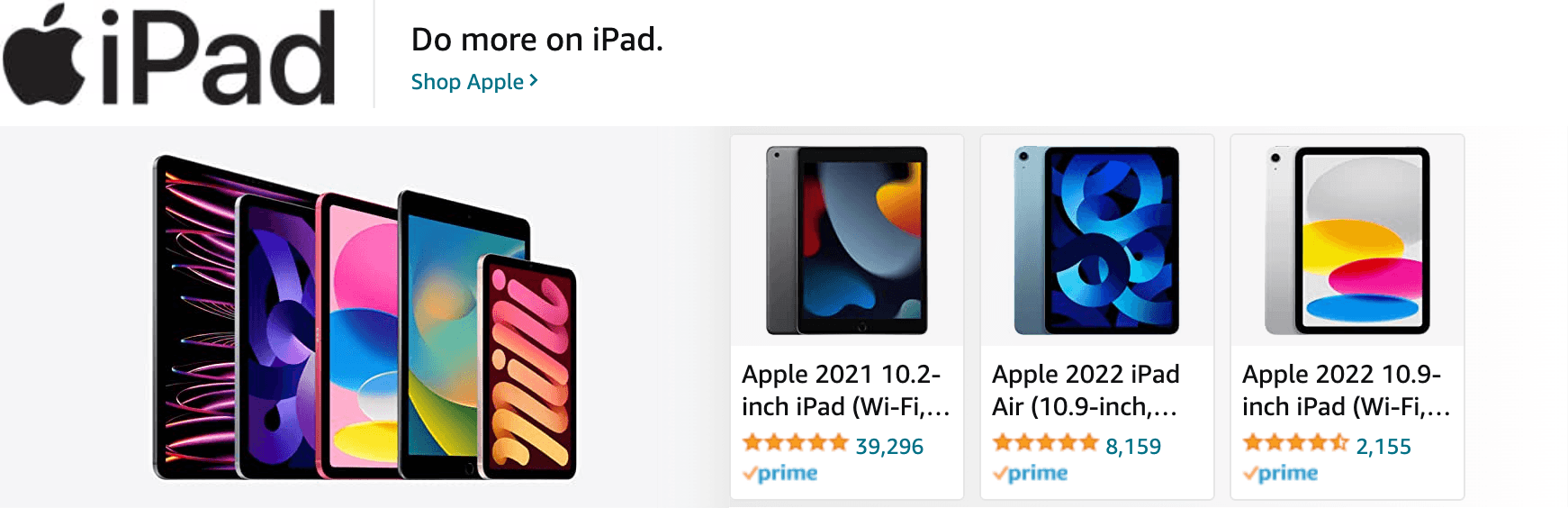 Amazon.com   ipad: Ad - Sponsored Brand