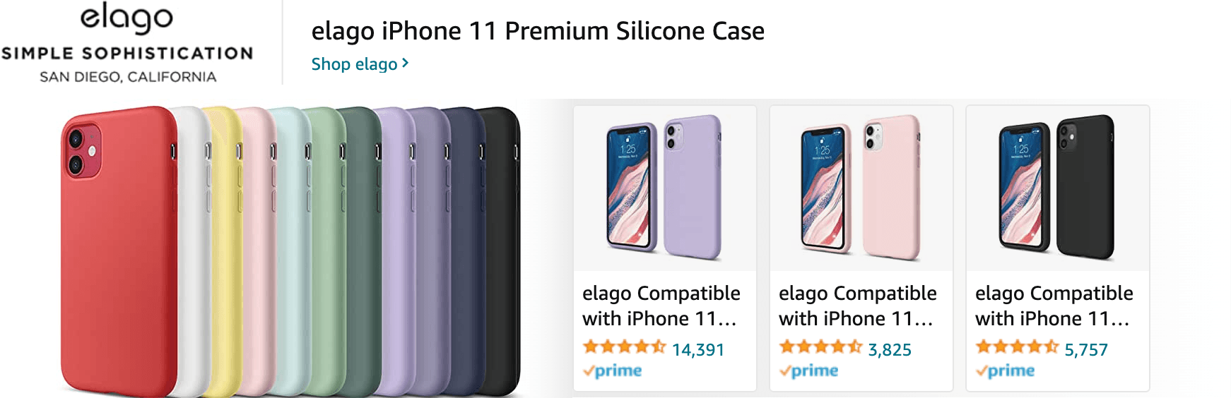 Amazon.com   iphone 11 phone case: Ad - Sponsored Brand