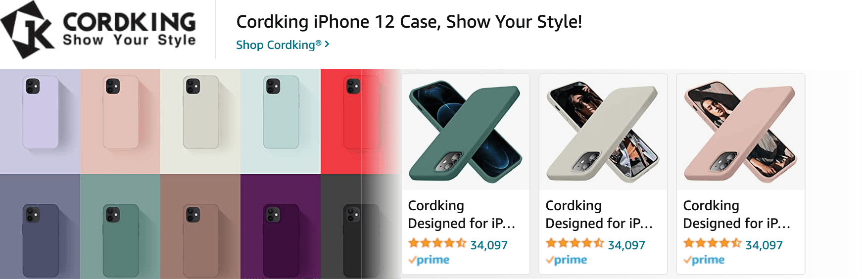 Amazon.com   iphone 12 case: Ad - Sponsored Brand