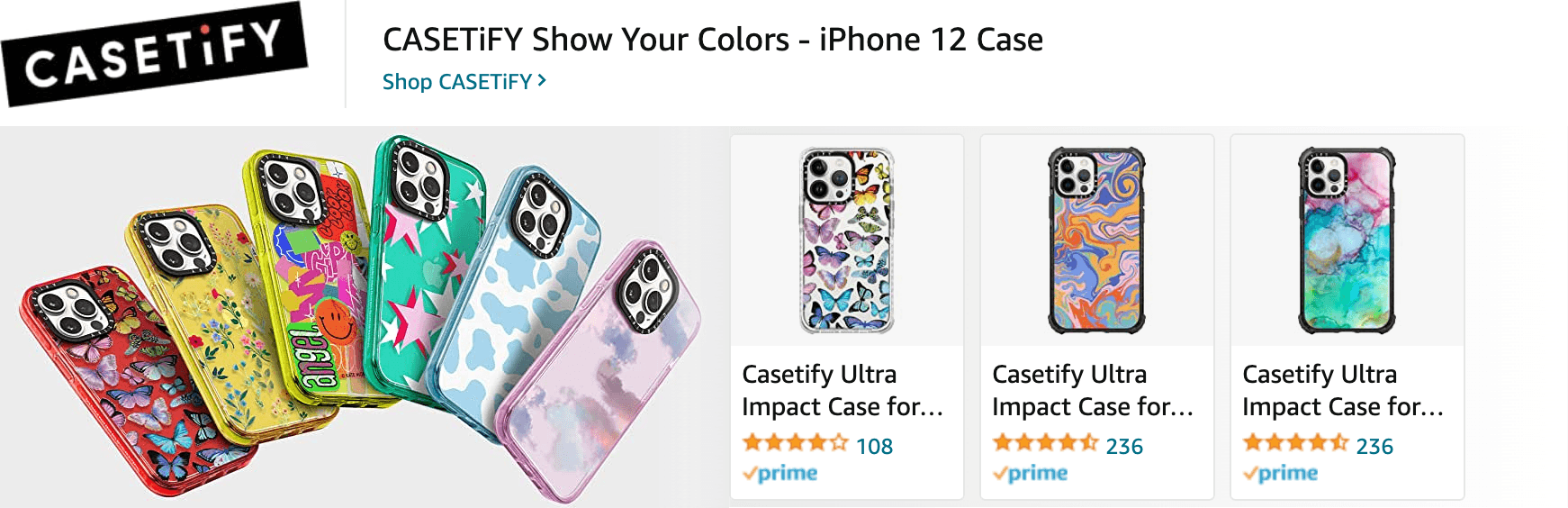 Amazon.com   iphone 12 phone case: Ad - Sponsored Brand